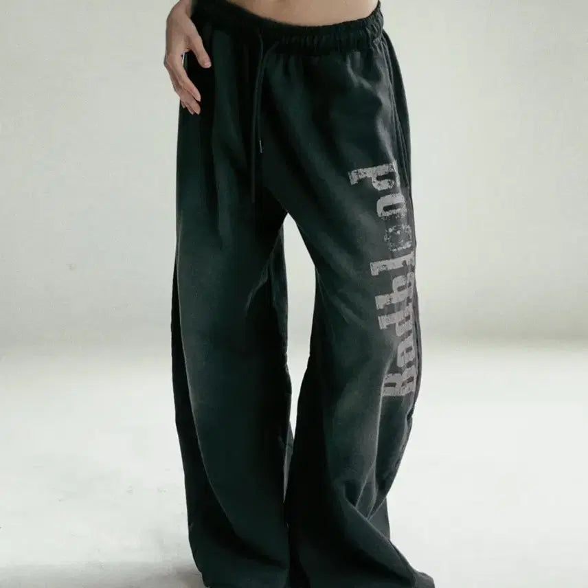 [BUNJANG] Sun Faded2 Jogger Pants - Black / 선 페이디드2 조거 - 블랙