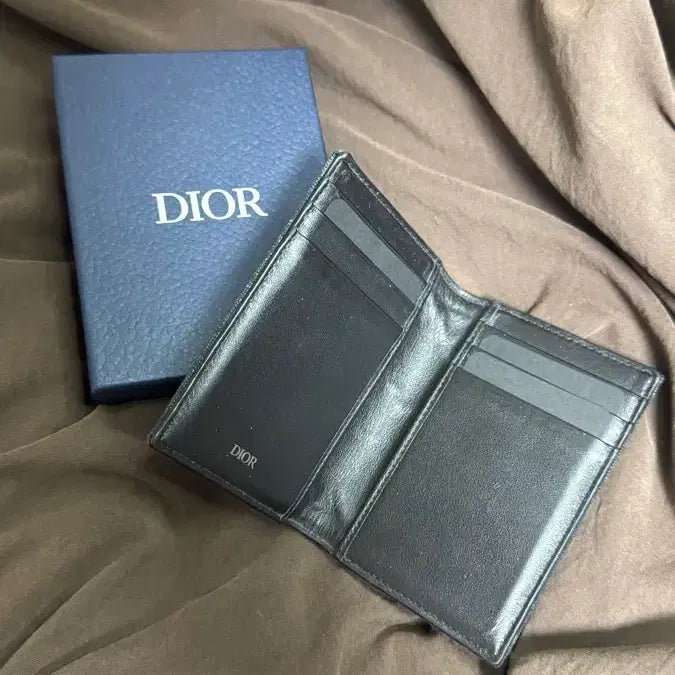 [BUNJANG] Dior Dior Oblique Card Wallet Black / 디올 오블리크 카드반지갑 블랙