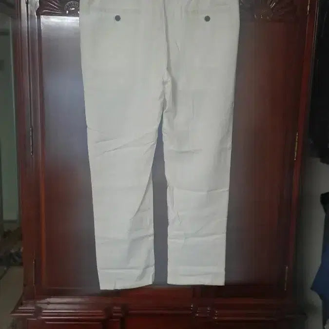 [BUNJANG] Loro Piana White Slacks 34 / 로로피아나 화이트 바지 새상품 34