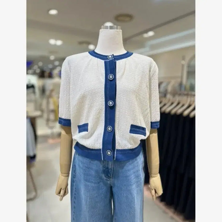 [BUNJANG] Line Edition Linen Knit (Size 55-66) / 새제품.라인 어디션 린넨니트 55-66 사이즈
