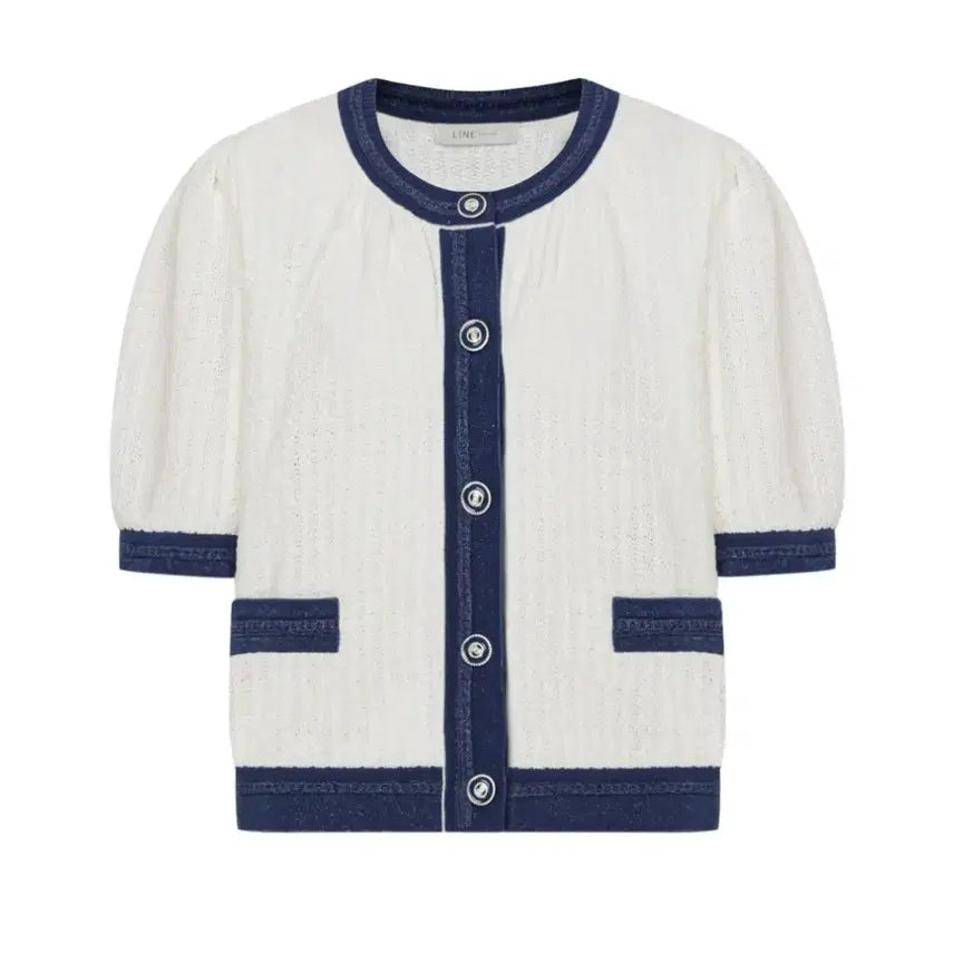 [BUNJANG] Line Edition Linen Knit (Size 55-66) / 새제품.라인 어디션 린넨니트 55-66 사이즈