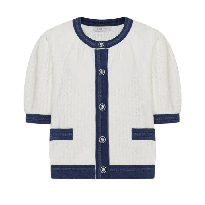 [BUNJANG] Line Edition Linen Knit (Size 55-66) / 새제품.라인 어디션 린넨니트 55-66 사이즈