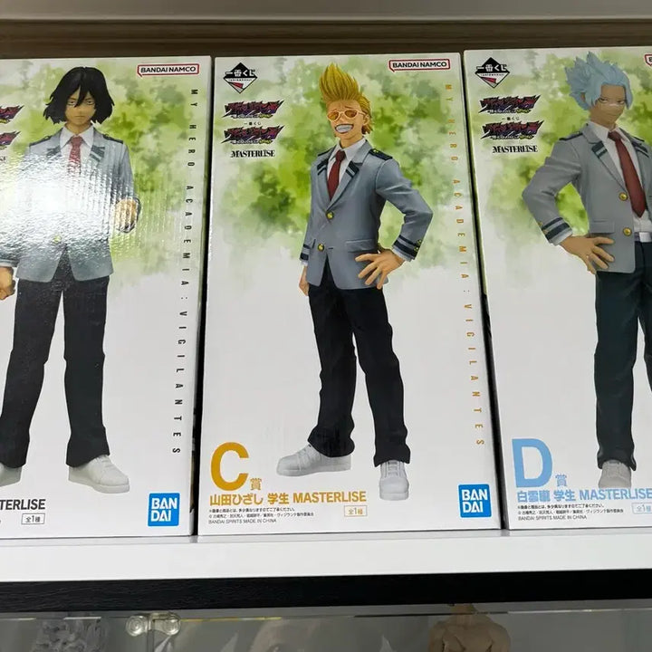 [BUNJANG] Vigilantes My Hero Academia B, C, D Prize Figure Set with Samba Ka Set Goods / 비질랜티 히로아카 b상 c상 d상 세트랑 삼바카세트 굿즈도드려요
