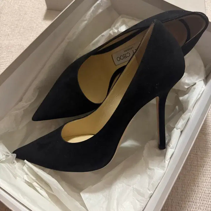 [BUNJANG] Jimmy Choo Love 100 Suede Stilettos - Size 36 / 지미추 러브100 36size / 2회착용