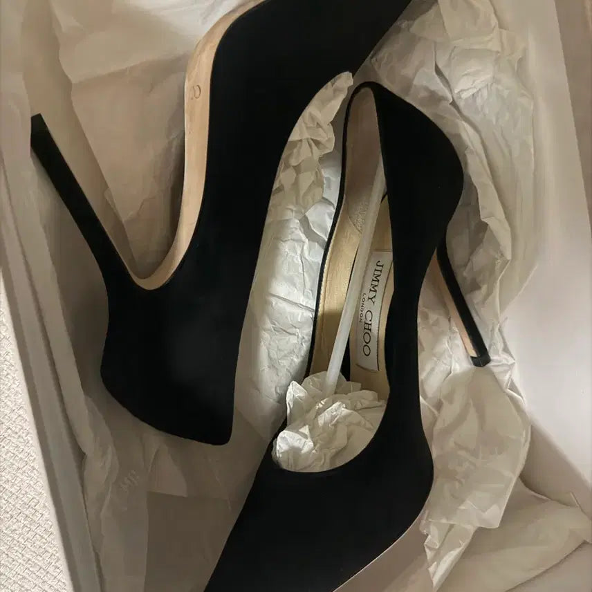 [BUNJANG] Jimmy Choo Love 100 Suede Stilettos - Size 36 / 지미추 러브100 36size / 2회착용