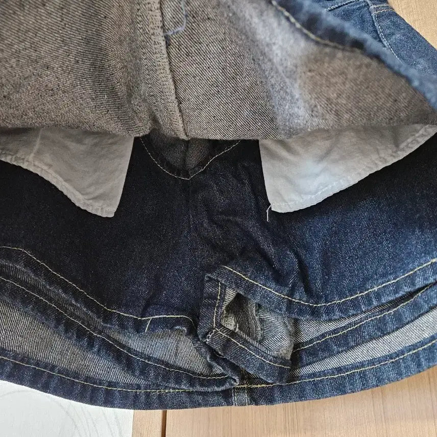 [BUNJANG] Dark Wash Denim Skirt / 청치마 핏