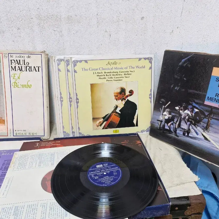 [BUNJANG] Mood, Polmoria, Classical LP Record Collection (32 Items) / LP 음반 모음 (무드 폴모리아/클래식) 32장 입니다