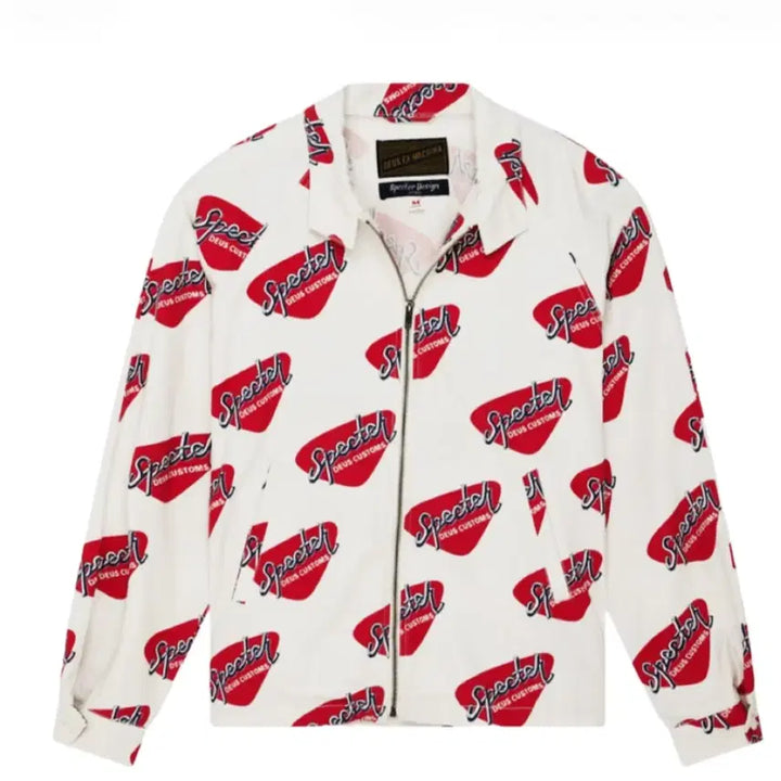 [BUNJANG] Deus Ex Machina x Specter Collaboration Jacket White L / 데우스 엑스 마키나 x 스펙터 자켓 화이트 L