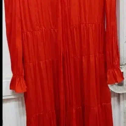 [BUNJANG] ZARA Red Long Dress / 자라 레드 롱 원피스 새상품
