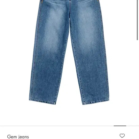 [BUNJANG] ADERERROR Gem Jean Denim Pants / ADERERROR 아더에러 Gem Jean