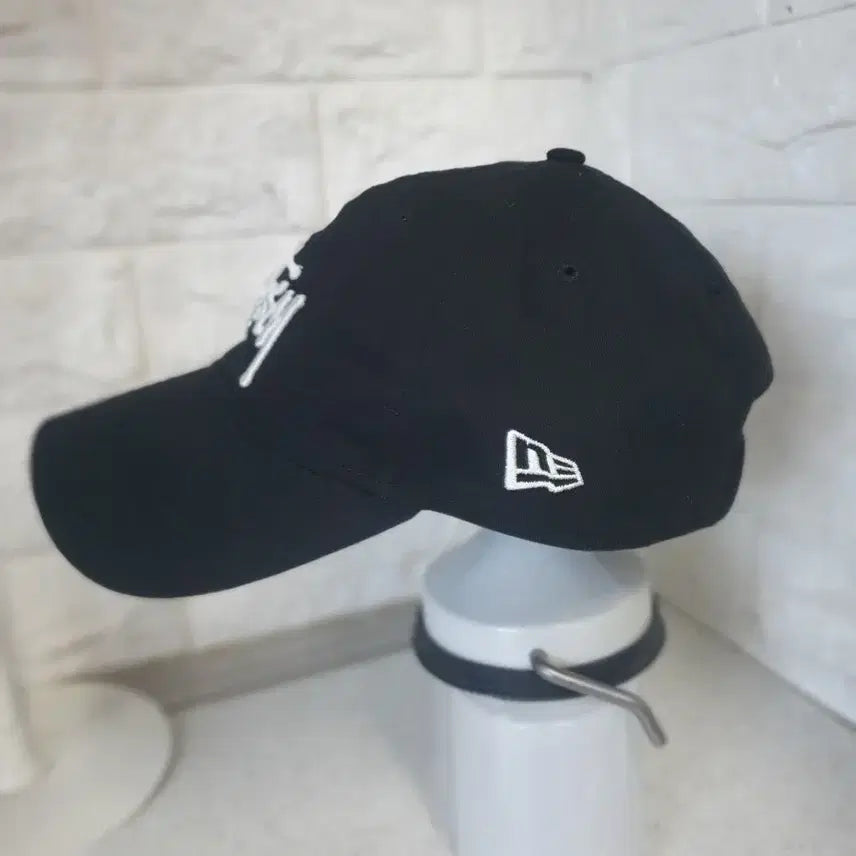[BUNJANG] Stussy Black Cotton Baseball Cap / 스투시 블랙 볼캡 모자