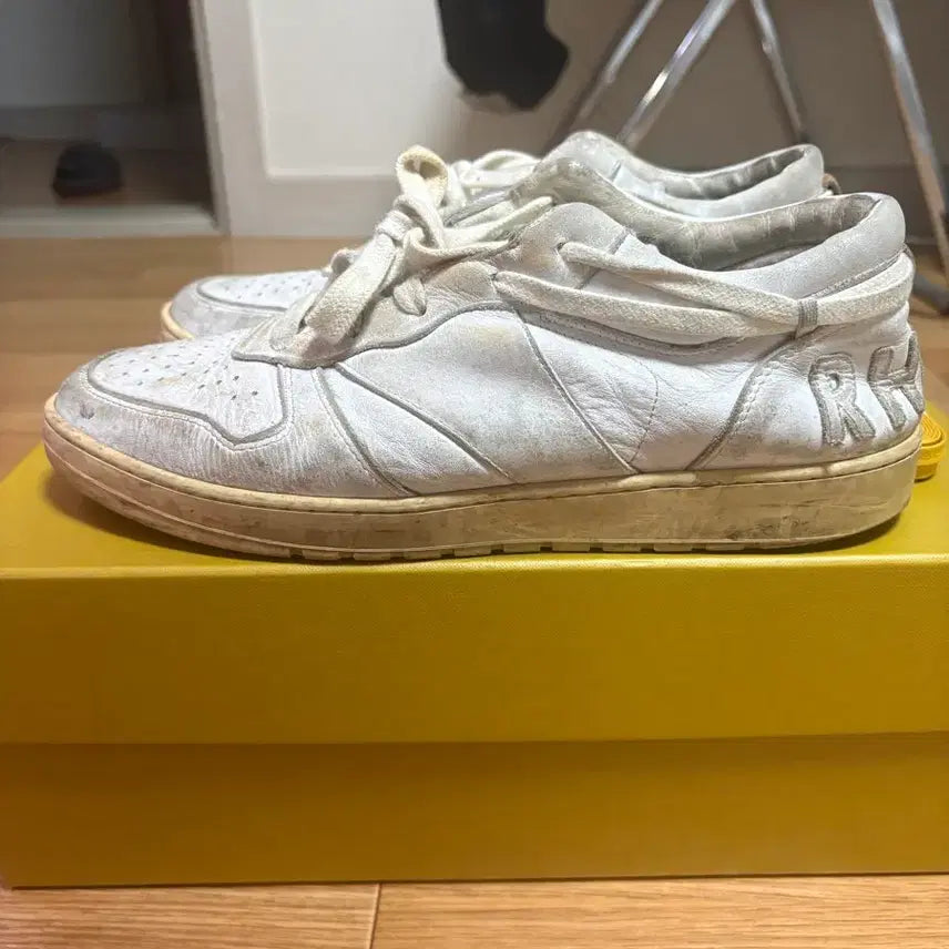 [BUNJANG] Rhude Recess Low White Sneakers / Rhude 루드 리세스 로우