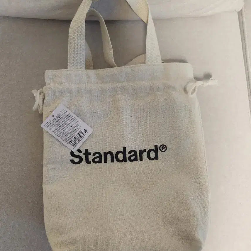 [BUNJANG] Standard Eco Bag - Ivory / Standard 스탠다드 에코백 아이보리
