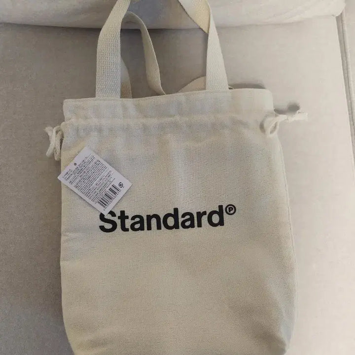 [BUNJANG] Standard Eco Bag - Ivory / Standard 스탠다드 에코백 아이보리