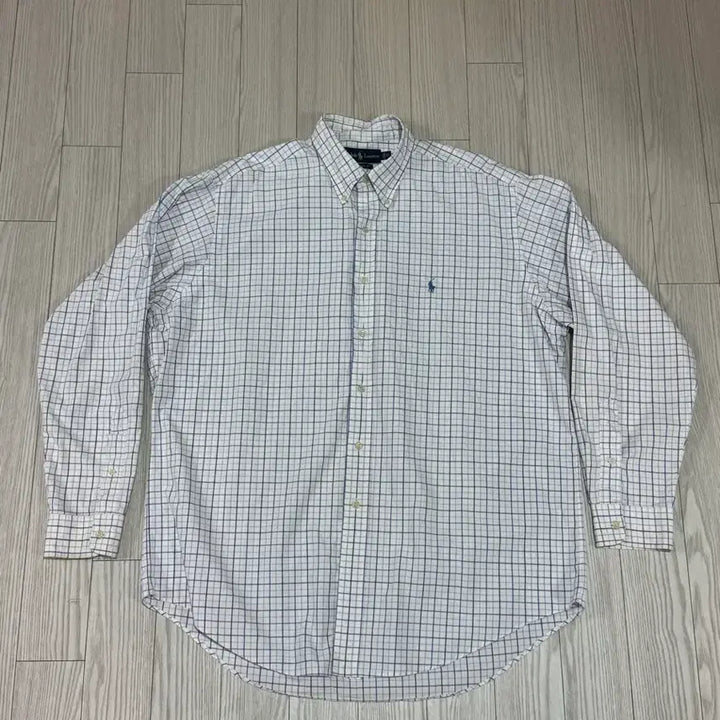 [BUNJANG] Polo Ralph Lauren Plaid Long Sleeve Oversized Shirt XL / 폴로 랄프로렌 오버핏 긴팔셔츠xl 110느낌 상태a