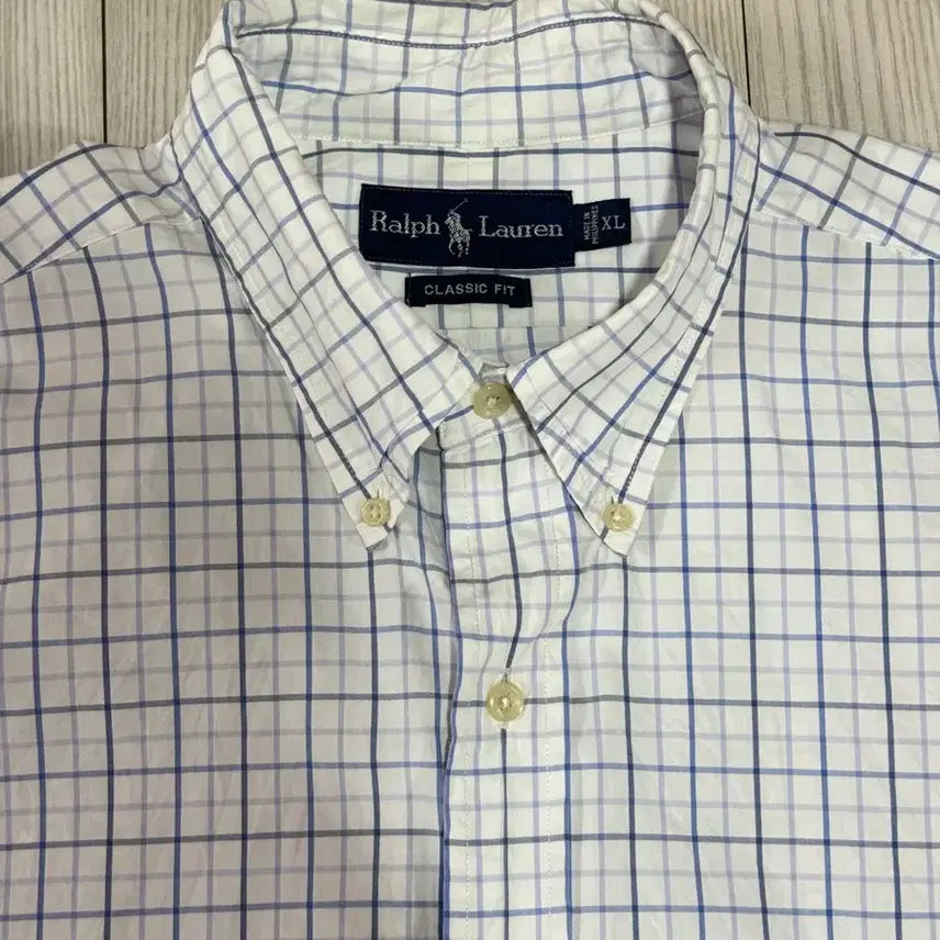[BUNJANG] Polo Ralph Lauren Plaid Long Sleeve Oversized Shirt XL / 폴로 랄프로렌 오버핏 긴팔셔츠xl 110느낌 상태a