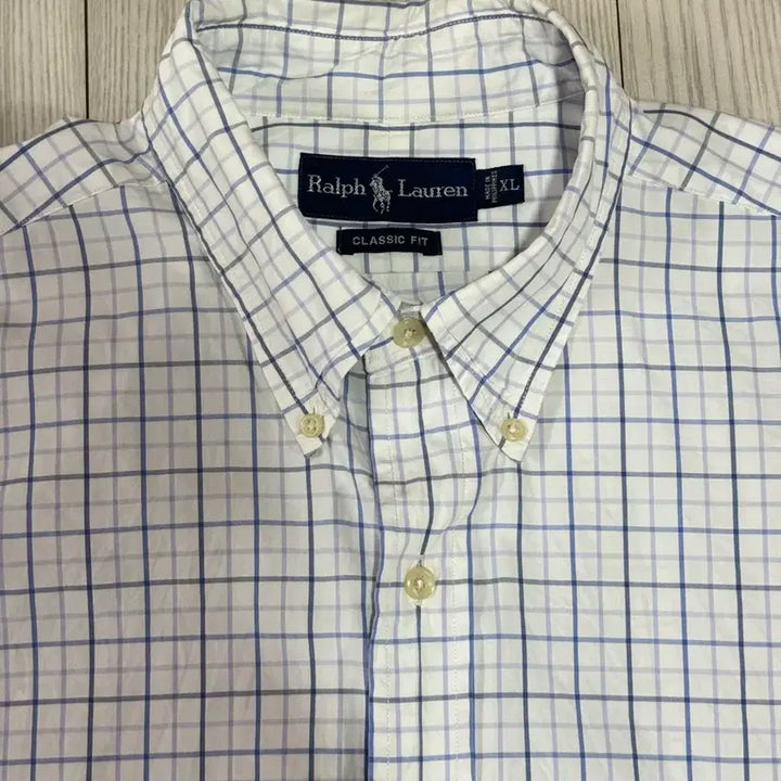 [BUNJANG] Polo Ralph Lauren Plaid Long Sleeve Oversized Shirt XL / 폴로 랄프로렌 오버핏 긴팔셔츠xl 110느낌 상태a
