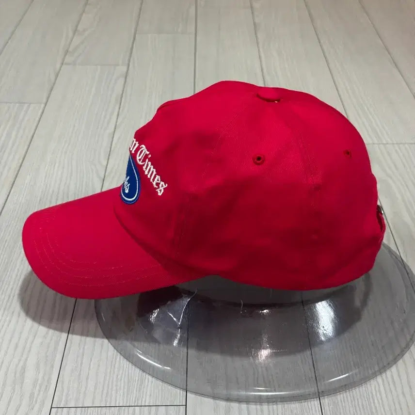[BUNJANG] Punch Drunk Pulses (PDP) Red Cotton Cap Hat / 펀치드렁크파티즈 볼캡모자 free 상태s 새거급