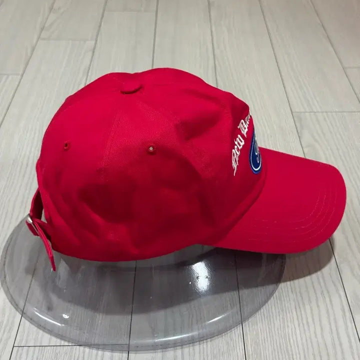 [BUNJANG] Punch Drunk Pulses (PDP) Red Cotton Cap Hat / 펀치드렁크파티즈 볼캡모자 free 상태s 새거급