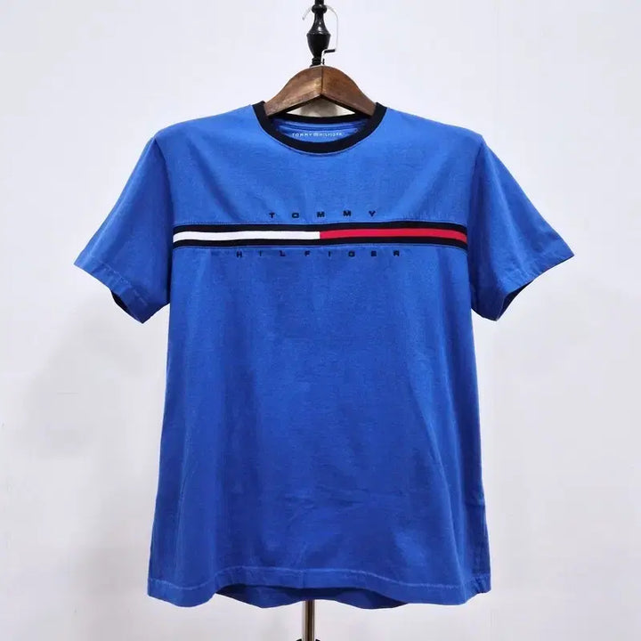 [BUNJANG] Tommy Hilfiger Round Neck T-Shirt / 타미힐피거 라운드 반팔 티