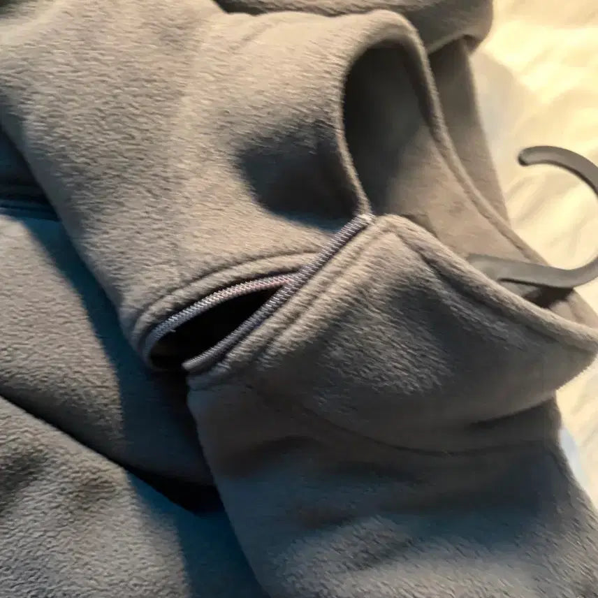 [BUNJANG] Thrasher Fleece Zip-Up Jacket Grey / 트래셔 플리스 자켓 그레이 thrasher 뽀글이 집업