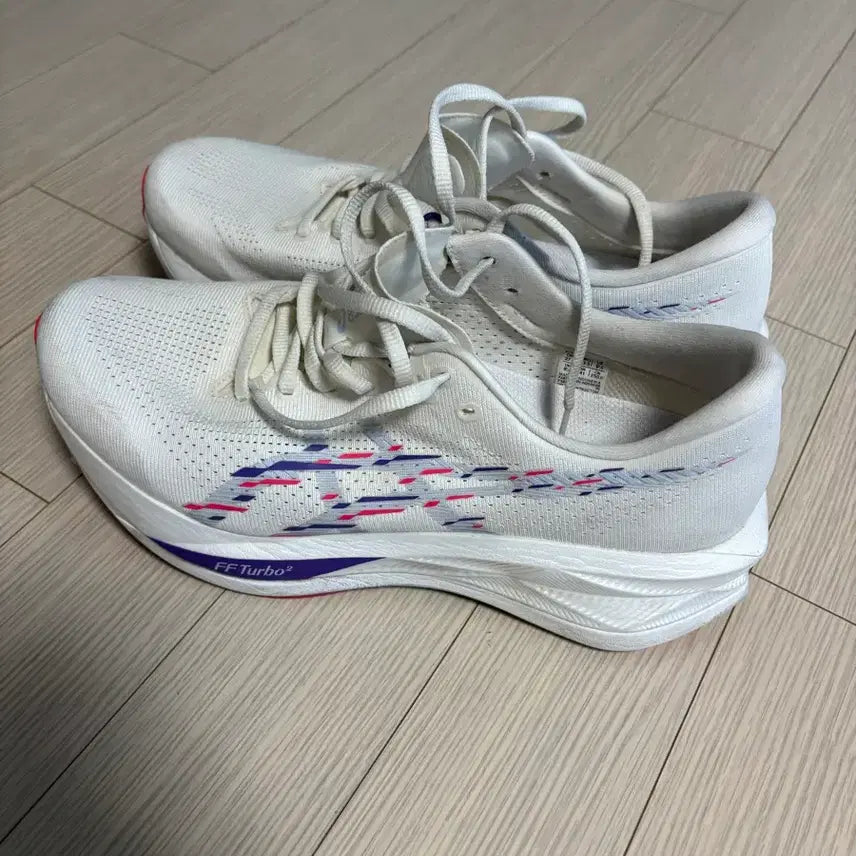 [BUNJANG] ASICS Sonicblast FF Turbo Running Shoes White / 아식스 소닉블라스트 FF Turbo 러닝화 275