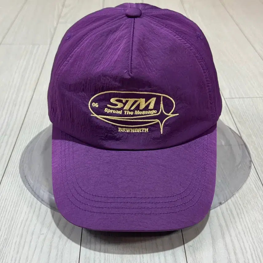 [BUNJANG] Brownbreath Nylon Cap Purple / 브라운브레스 나일론 모자 퍼플 free 미사용제품