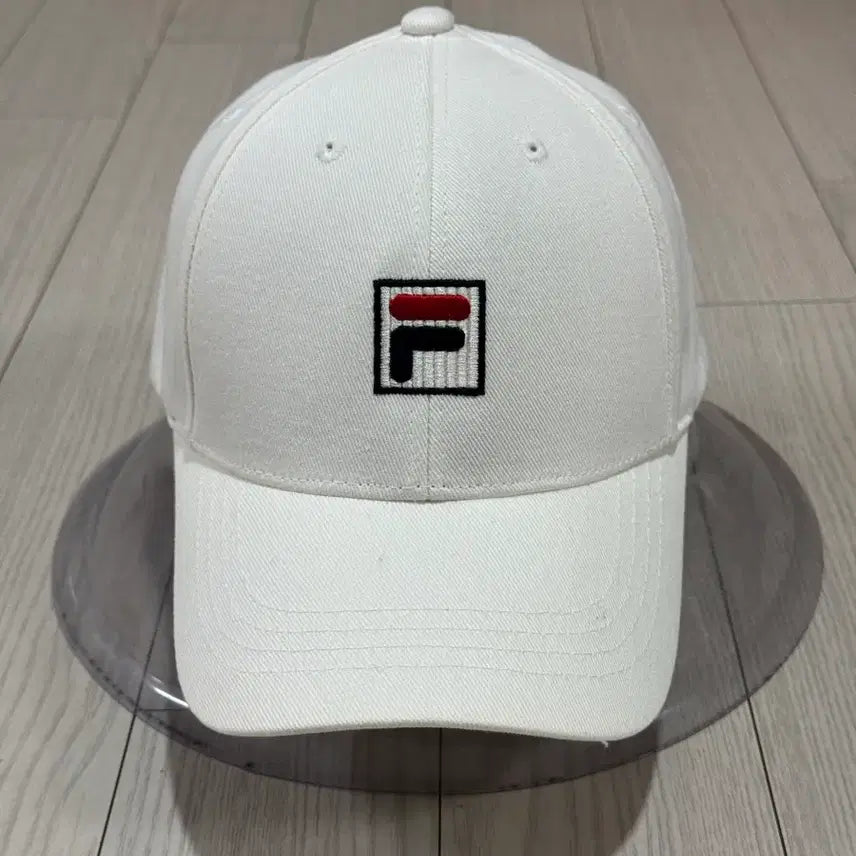 [BUNJANG] Fila White Cotton Embroidered Logo Cap Size 58 / 휠라 볼캡모자 사이즈58 상태a 핏감굿