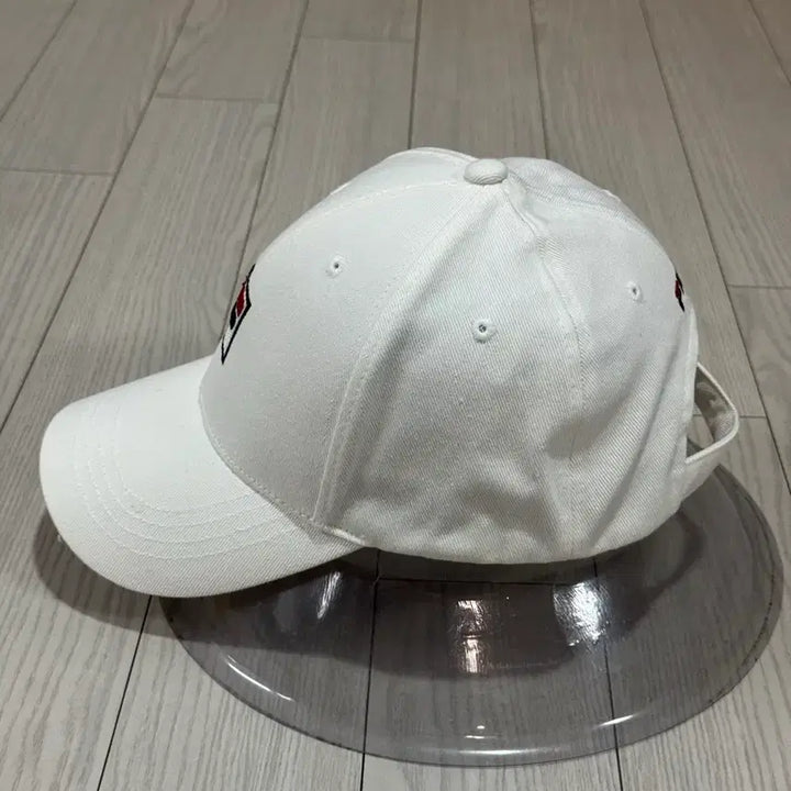 [BUNJANG] Fila White Cotton Embroidered Logo Cap Size 58 / 휠라 볼캡모자 사이즈58 상태a 핏감굿