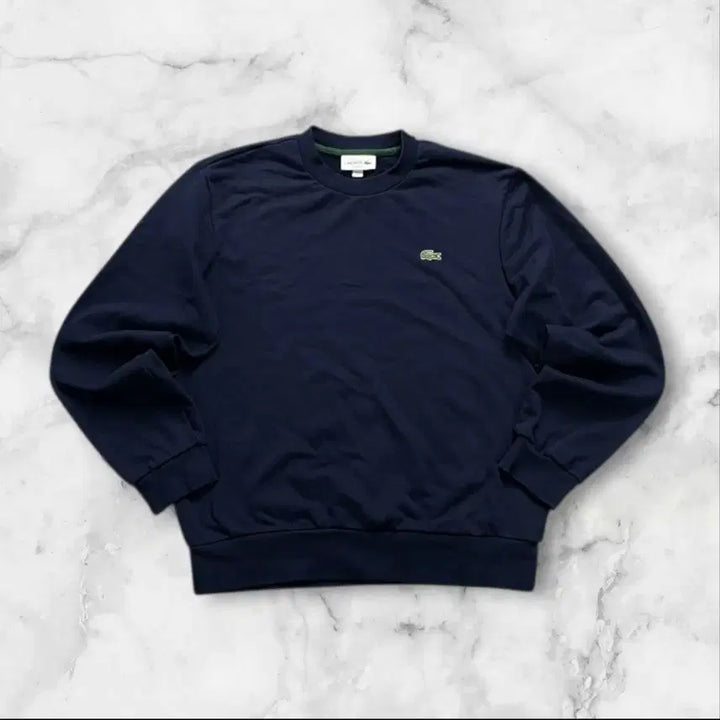 [BUNJANG] Lacoste Navy Sweatshirt 105 / 라코스테 네이비 맨투맨 티셔츠105