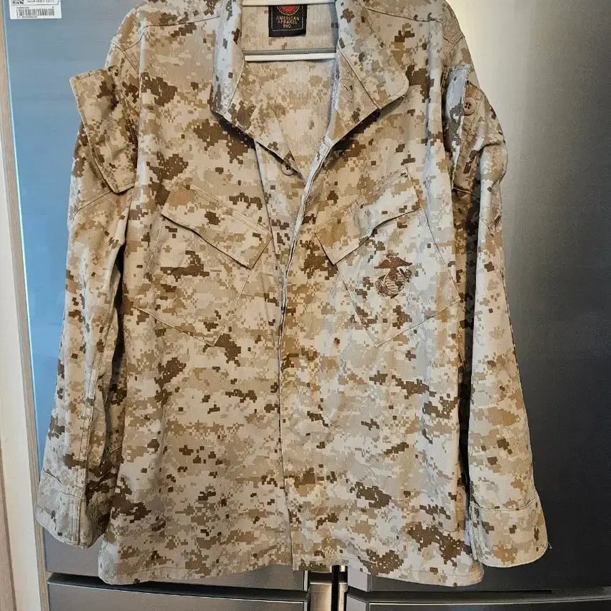 [BUNJANG] American Apparel Desert Camouflage Combat Shirt / 아메리칸 어패럴 사막 전투복