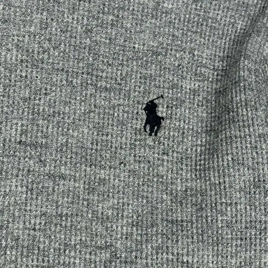 [BUNJANG] Polo Ralph Lauren Minimal Waffle Long Sleeve XL Grey / (XL) 폴로 랄프로렌 미니멀 와플 롱슬리브 그레이