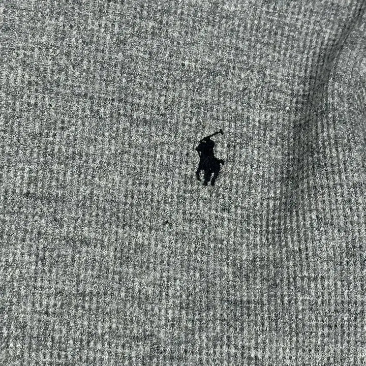 [BUNJANG] Polo Ralph Lauren Minimal Waffle Long Sleeve XL Grey / (XL) 폴로 랄프로렌 미니멀 와플 롱슬리브 그레이