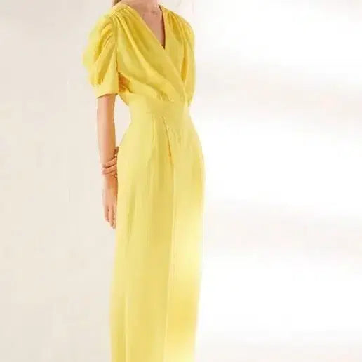[BUNJANG] DewyDewy Satin Wide Jumpsuit / 듀이듀이 새틴 와이드 점프수트