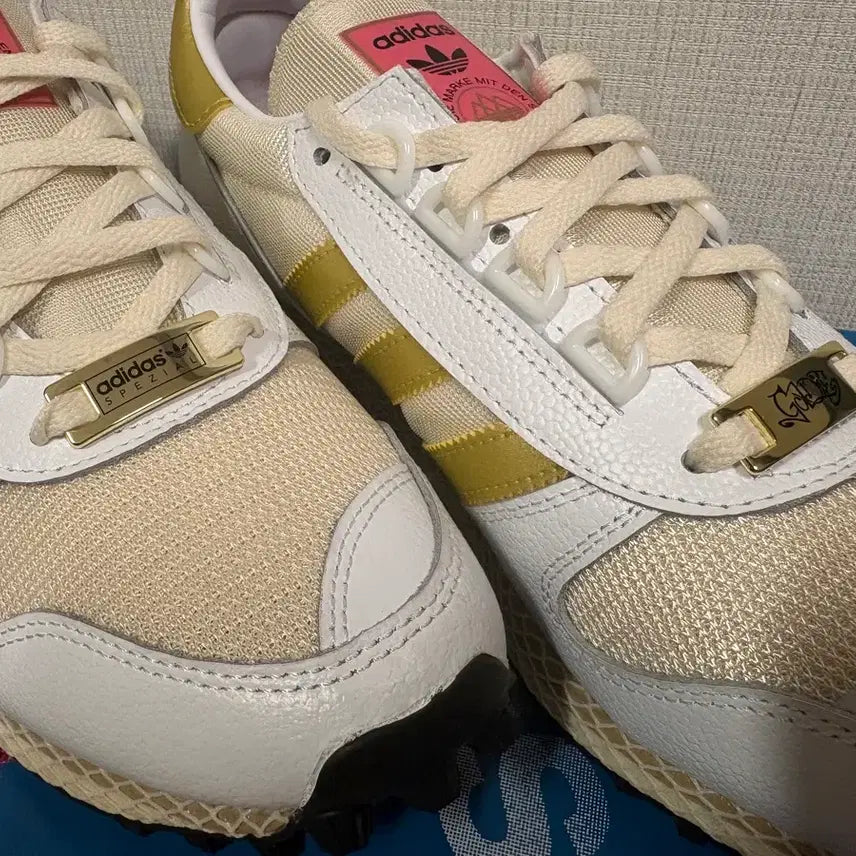 [BUNJANG] Adidas x Golf Le Fleur* Spezial Silver Birch Sneakers / 아디다스x골디 실버버치 스페지알 275