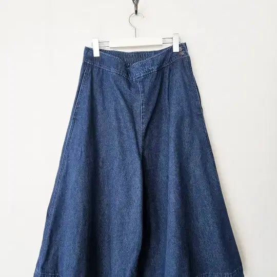 [BUNJANG] Denim Wide Pants / 데님 와이드팬츠