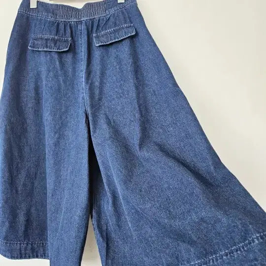[BUNJANG] Denim Wide Pants / 데님 와이드팬츠