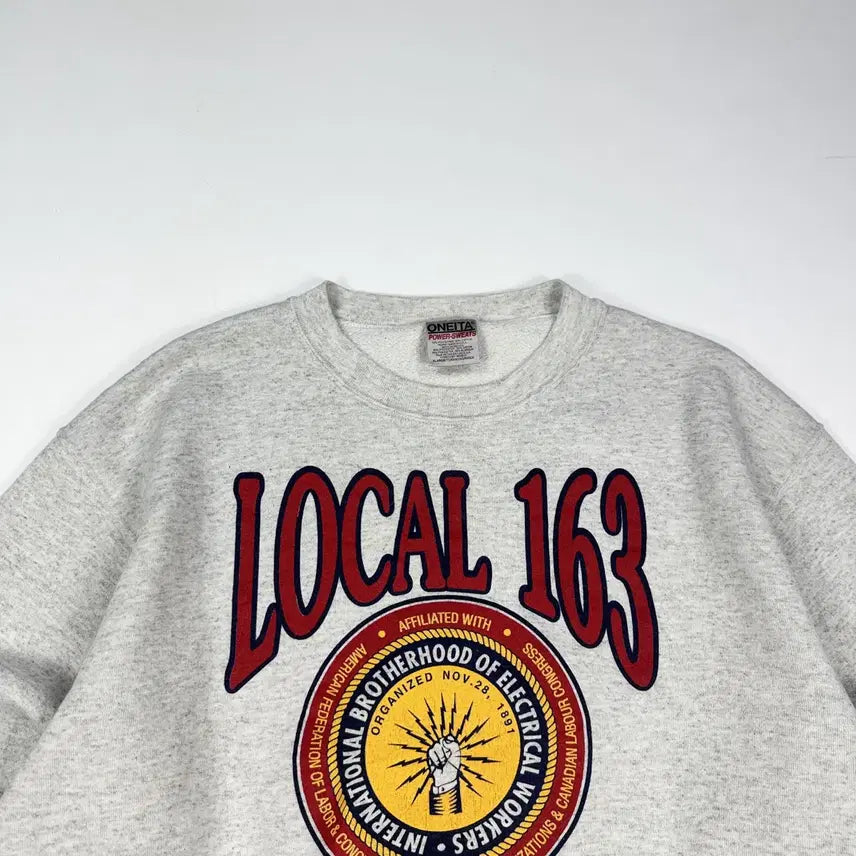 [BUNJANG] VTG USA Vintage Printing Boxy Fit Sweatshirt XL / (오염존재, XL) VTG USA 빈티지 프린팅 박시핏 맨투맨