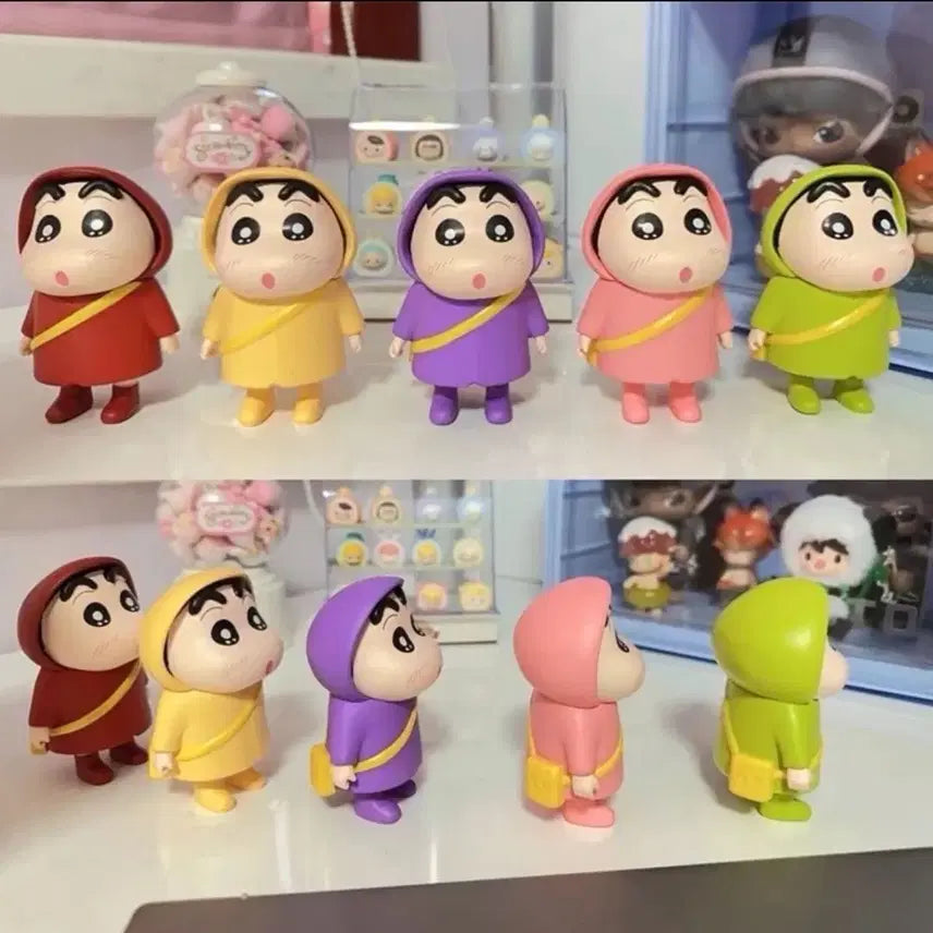[BUNJANG] Crayon Shin-chan Color Figure Set / 짱구는 못말려 컬러 피규어 세트
