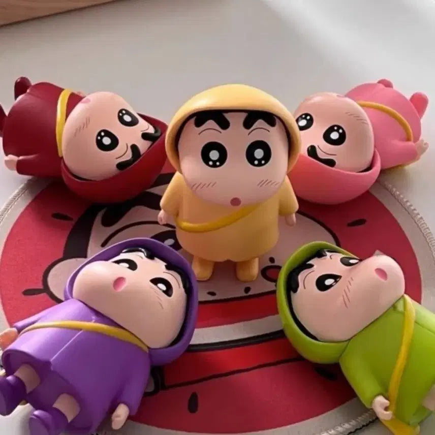 [BUNJANG] Crayon Shin-chan Color Figure Set / 짱구는 못말려 컬러 피규어 세트