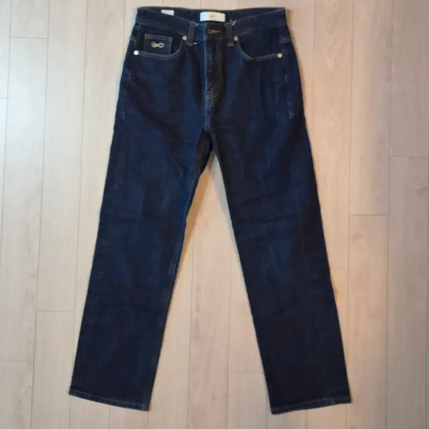 [BUNJANG] Plac STEEZE Straight Fit Denim Jeans (Model M31) / 플랙 진청 스트레이트 스판 데님 진 M31