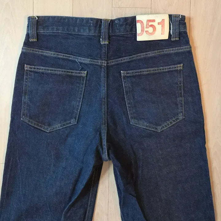[BUNJANG] Plac STEEZE Straight Fit Denim Jeans (Model M31) / 플랙 진청 스트레이트 스판 데님 진 M31