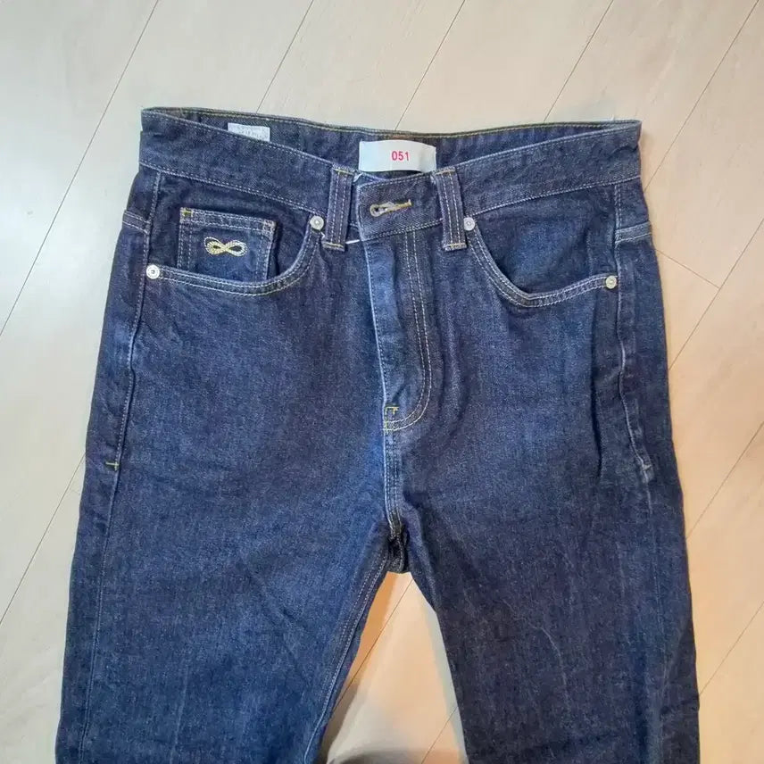 [BUNJANG] Plac STEEZE Straight Fit Denim Jeans (Model M31) / 플랙 진청 스트레이트 스판 데님 진 M31