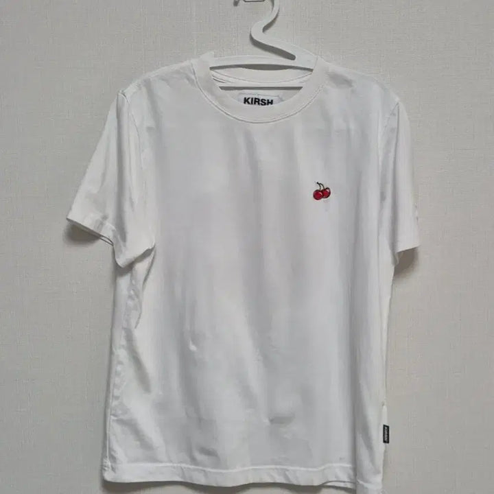 [BUNJANG] Kirsh Cherry T-shirt White / 키르시 체리 반팔티 화이트