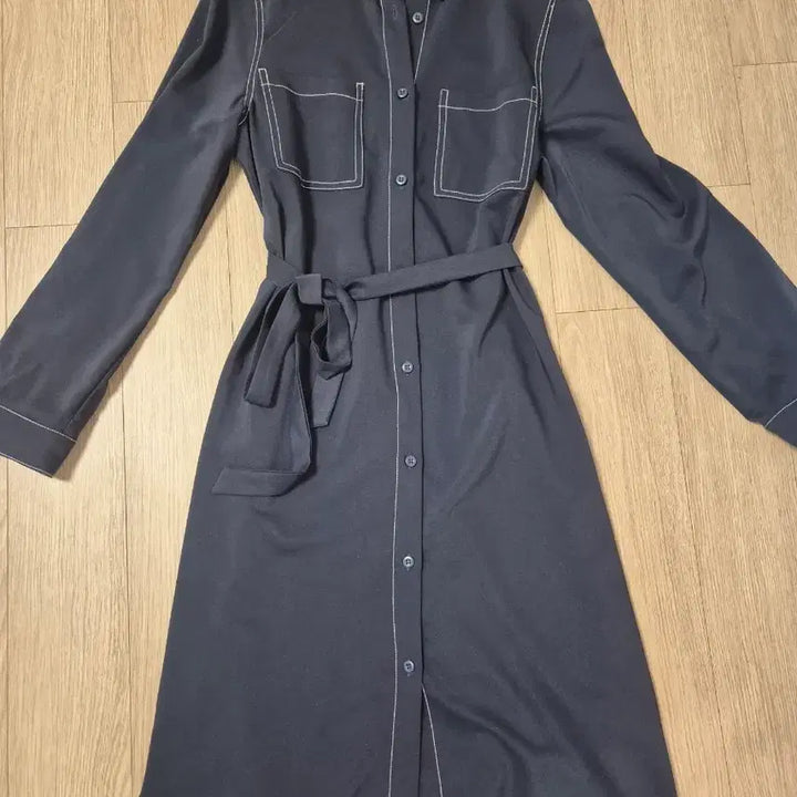 [BUNJANG] J.J. Gote Navy Dress / jj지고트 원피스 55
