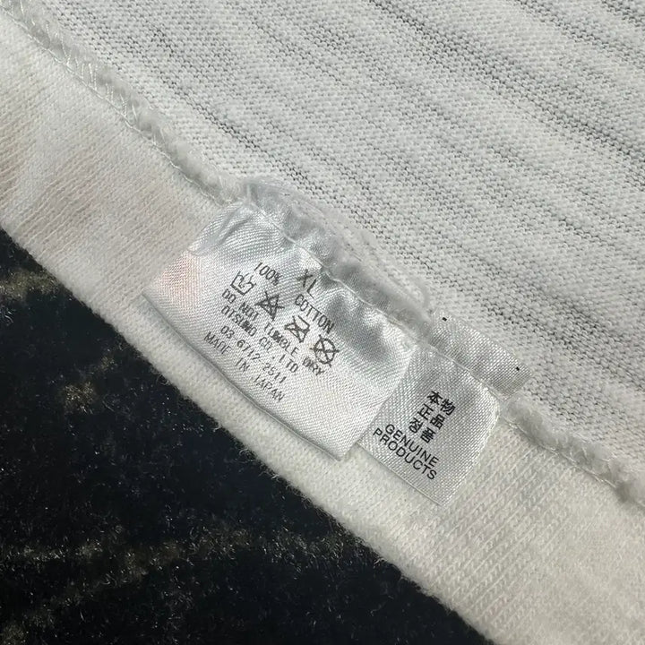 [BUNJANG] Human Made White Tiger Graphic T-Shirt White / 휴먼 메이드 화이트 타이거 그래픽 티셔츠 화이트