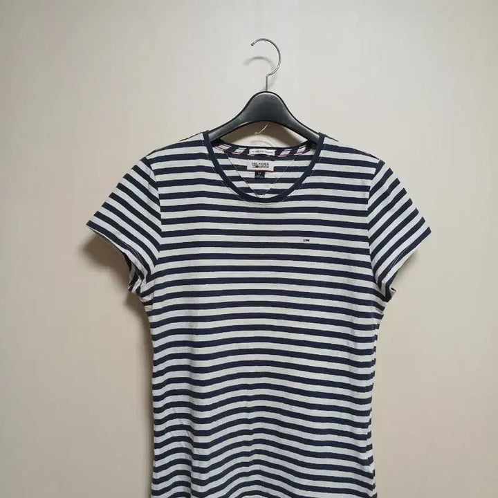 [BUNJANG] Tommy Hilfiger Striped Short Sleeve T-Shirt / 타미힐피거 스트라이프 반팔 티셔츠 S/P
