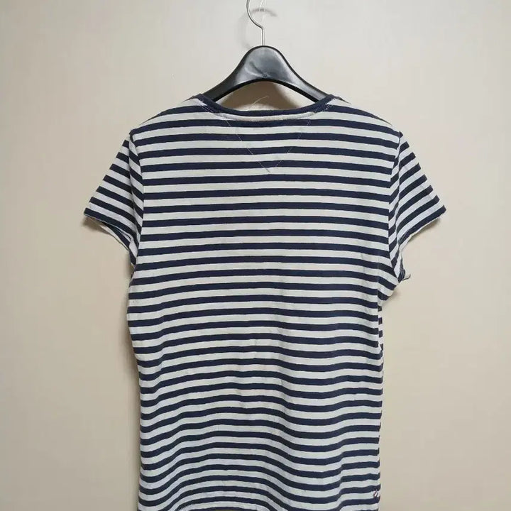[BUNJANG] Tommy Hilfiger Striped Short Sleeve T-Shirt / 타미힐피거 스트라이프 반팔 티셔츠 S/P