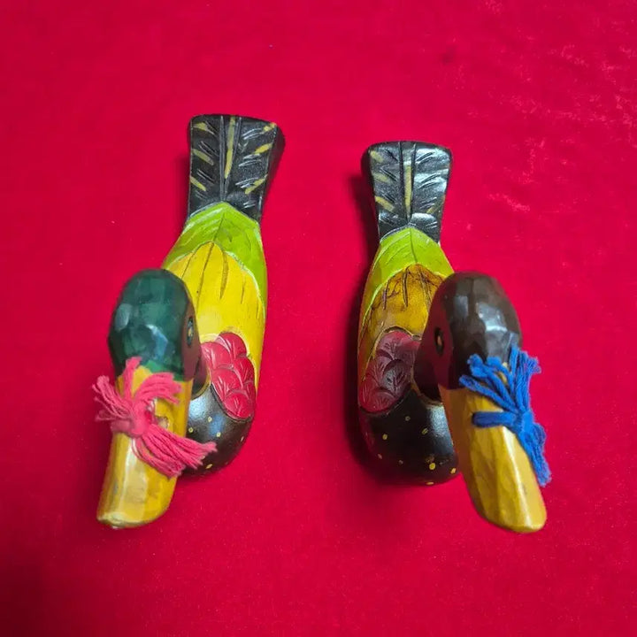[BUNJANG] Traditional Korean Wooden Ducks for Wedding Ceremony / ( 당채 오리  목각  ) 전통혼례 용품 (무료배송)