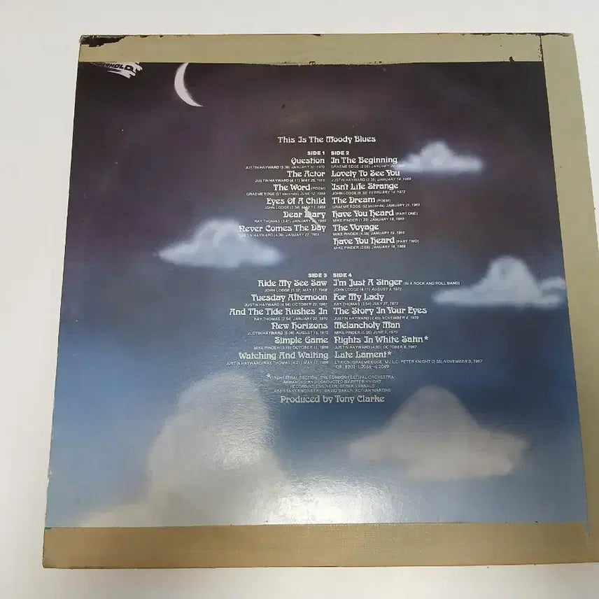 [BUNJANG] The Moody Blues 2LP Vinyl Record Collection / 무디 블루스 레코드 음반 모음 2lp